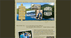 Desktop Screenshot of horsecreek-resort.com
